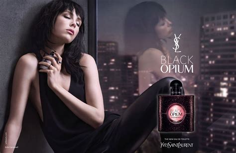 ysl perfume black opal|YSL black opium advert.